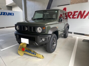 ジムニーシエラ　ご納車おめでとうございます